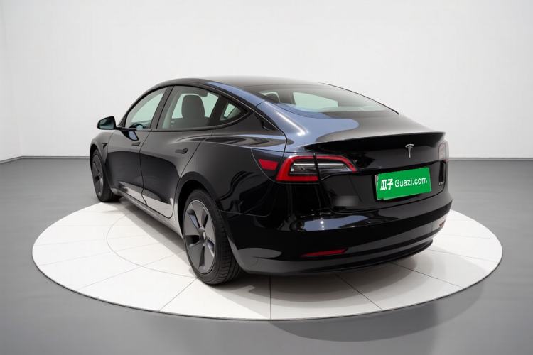 Used Tesla Model 3 2022 Rear-Wheel-Drive Version Rear Left 45 Deg