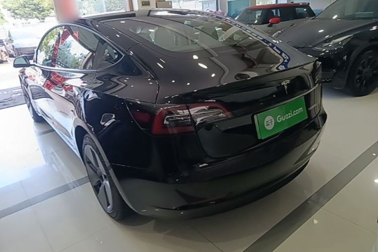 Used Tesla Model 3 2022 Rear-Wheel-Drive Version Rear Left 45 Deg