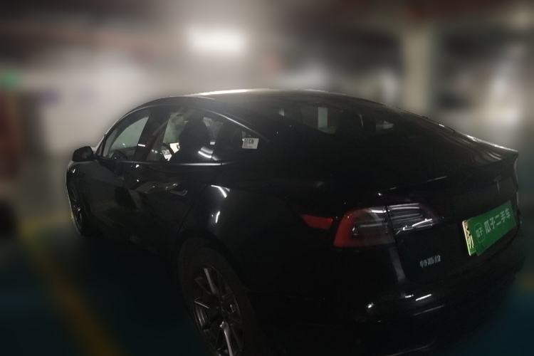 Used Tesla Model 3 2022 Rear-Wheel-Drive Version Rear Left 45 Deg