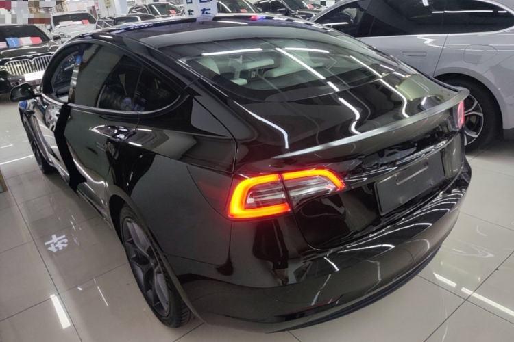Used Tesla Model 3 2022 Performance High-Performance All-Wheel-Drive Version Rear Left 45 Deg