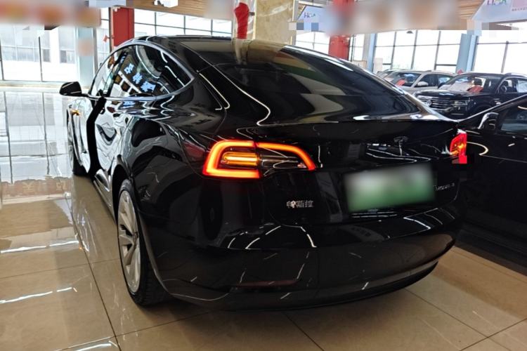 Used Tesla Model 3 2022 Rear-Wheel-Drive Version Rear Left 45 Deg
