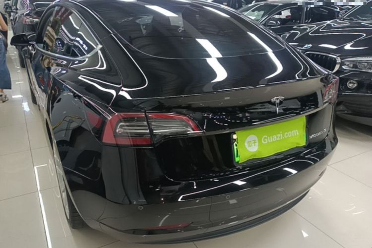 Used Tesla Model 3 2022 Rear-Wheel-Drive Version Rear Left 45 Deg