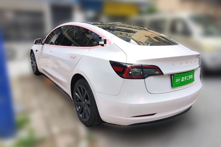 Used Tesla Model 3 2022 Rear-Wheel-Drive Version Rear Left 45 Deg