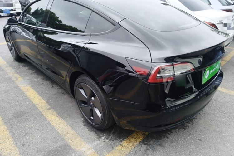 Used Tesla Model 3 2022 Rear-Wheel-Drive Version Rear Left 45 Deg