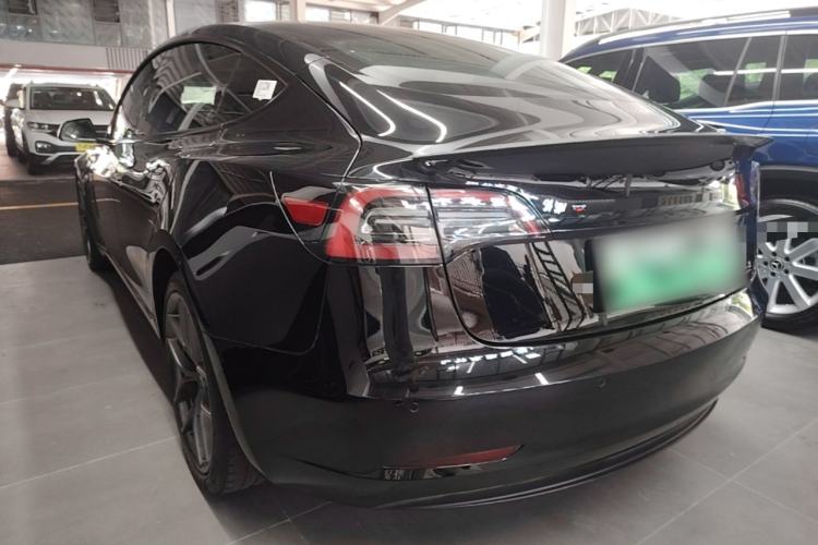 Used Tesla Model 3 2022 Performance High-Performance All-Wheel-Drive Version Rear Left 45 Deg