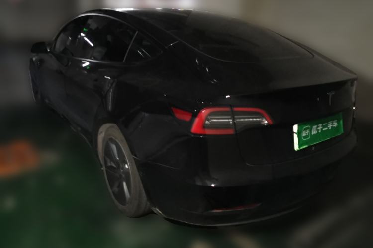 Used Tesla Model 3 2022 Rear-Wheel-Drive Version Rear Left 45 Deg