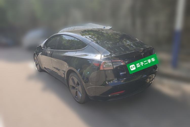 Used Tesla Model 3 2022 Rear-Wheel-Drive Version Rear Left 45 Deg