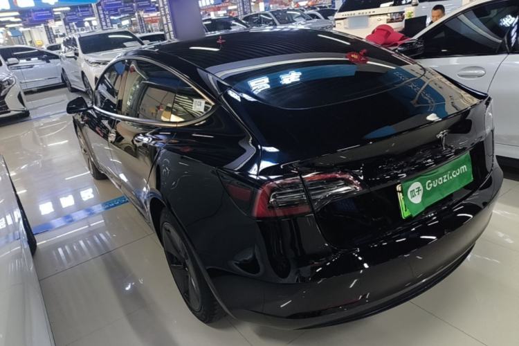 Used Tesla Model 3 2022 Rear-Wheel-Drive Version Rear Left 45 Deg
