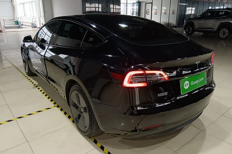 Used Tesla Model 3 2022 Rear-Wheel-Drive Version Rear Left 45 Deg