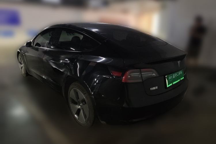 Used Tesla Model 3 2022 Rear-Wheel-Drive Version Rear Left 45 Deg