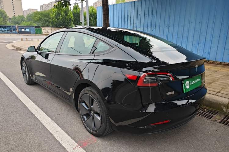 Used Tesla Model 3 2022 Rear-Wheel-Drive Version Rear Left 45 Deg