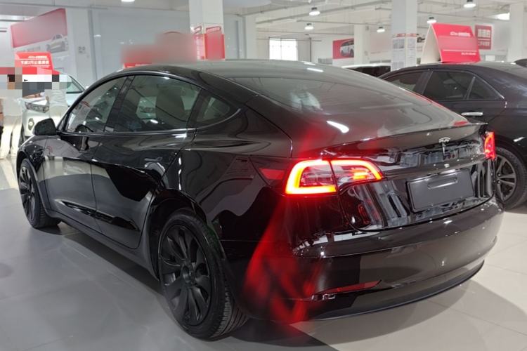 Used Tesla Model 3 2022 Rear-Wheel-Drive Version Rear Left 45 Deg