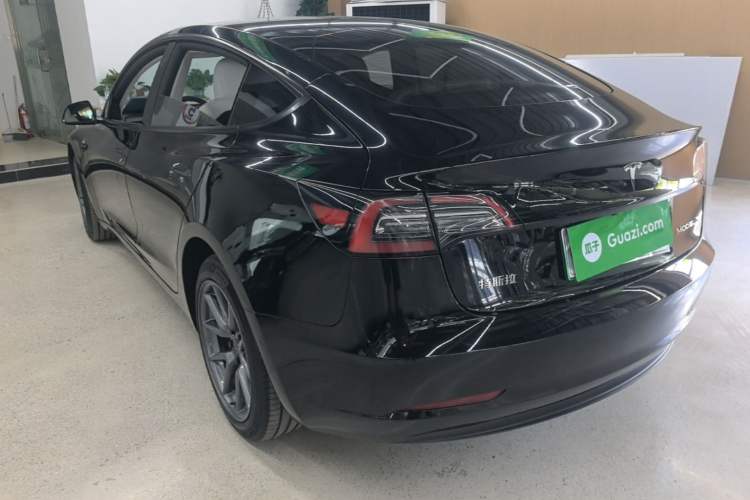 Used Tesla Model 3 2022 Rear-Wheel-Drive Version Rear Left 45 Deg
