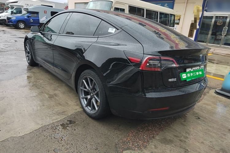 Used Tesla Model 3 2022 Rear-Wheel-Drive Version Rear Left 45 Deg