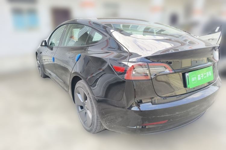 Used Tesla Model 3 2022 Rear-Wheel-Drive Version Rear Left 45 Deg