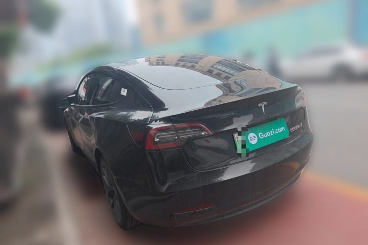 Used Tesla Model 3 2022 Performance High-Performance All-Wheel-Drive Version Rear Left 45 Deg