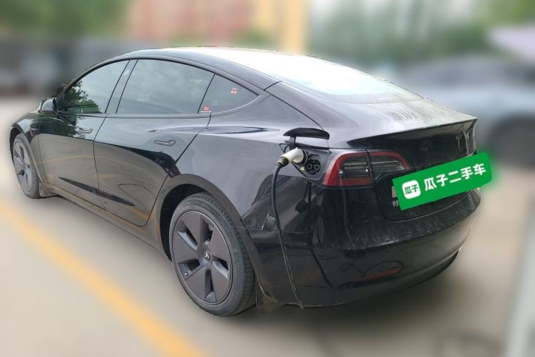 Used Tesla Model 3 2022 Rear-Wheel-Drive Version Rear Left 45 Deg
