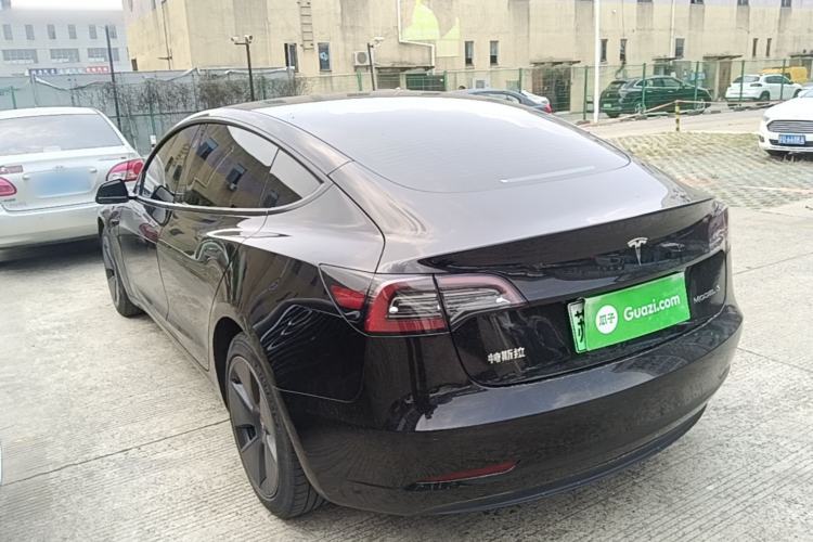 Used Tesla Model 3 2022 Rear-Wheel-Drive Version Rear Left 45 Deg