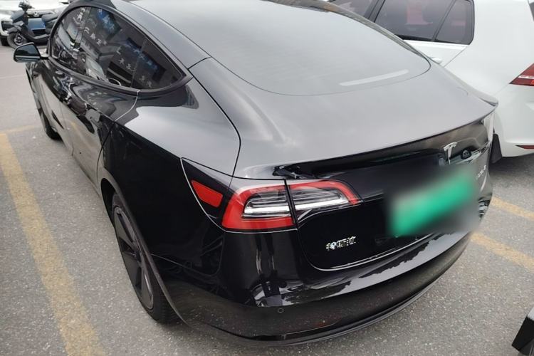 Used Tesla Model 3 2022 Rear-Wheel-Drive Version Rear Left 45 Deg