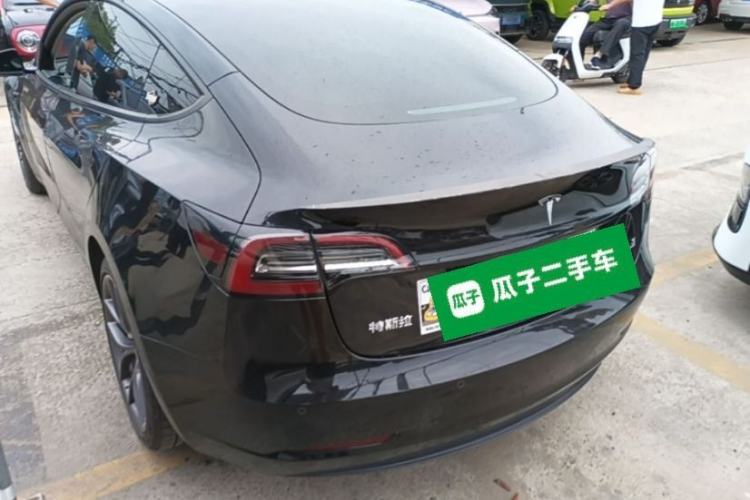 Used Tesla Model 3 2022 Performance High-Performance All-Wheel-Drive Version Rear Left 45 Deg