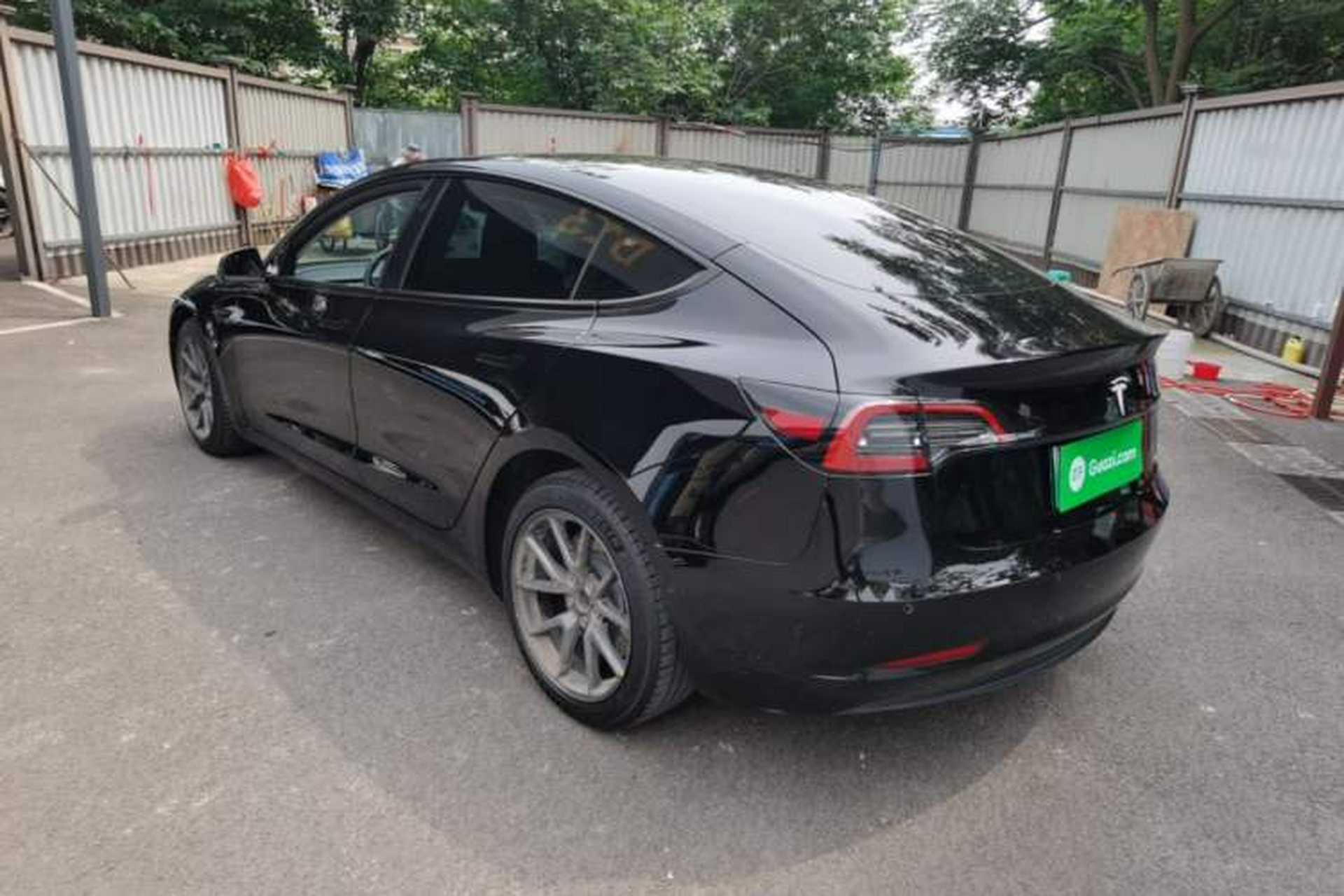 Used Tesla Model 3 2022 Rear-Wheel-Drive Version Rear Left 45 Deg