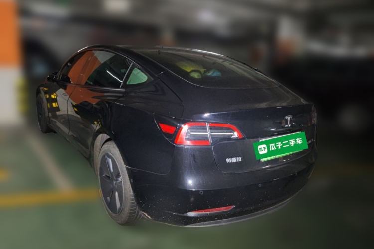 Used Tesla Model 3 2022 Rear-Wheel-Drive Version Rear Left 45 Deg