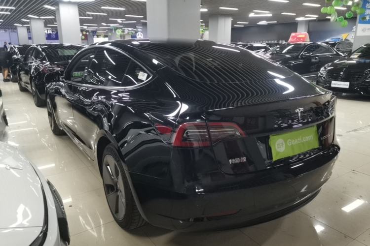 Used Tesla Model 3 2022 Rear-Wheel-Drive Version Rear Left 45 Deg