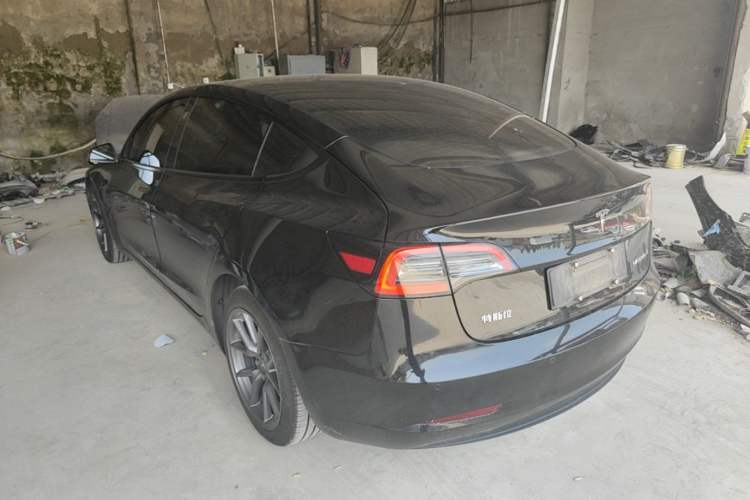 Used Tesla Model 3 2022 Rear-Wheel-Drive Version Rear Left 45 Deg