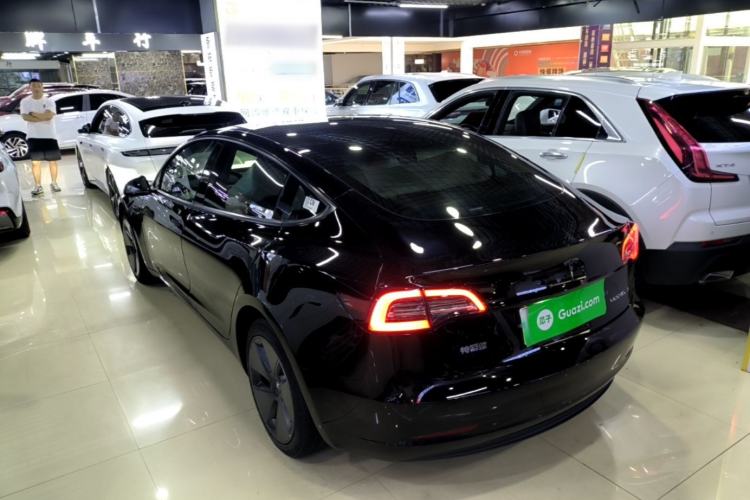 Used Tesla Model 3 2022 Rear-Wheel-Drive Version Rear Left 45 Deg