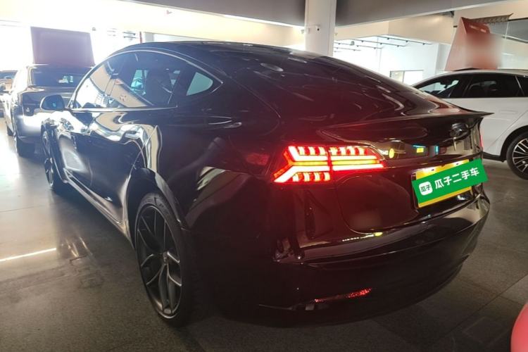 Used Tesla Model 3 2022 Performance High-Performance All-Wheel-Drive Version Rear Left 45 Deg