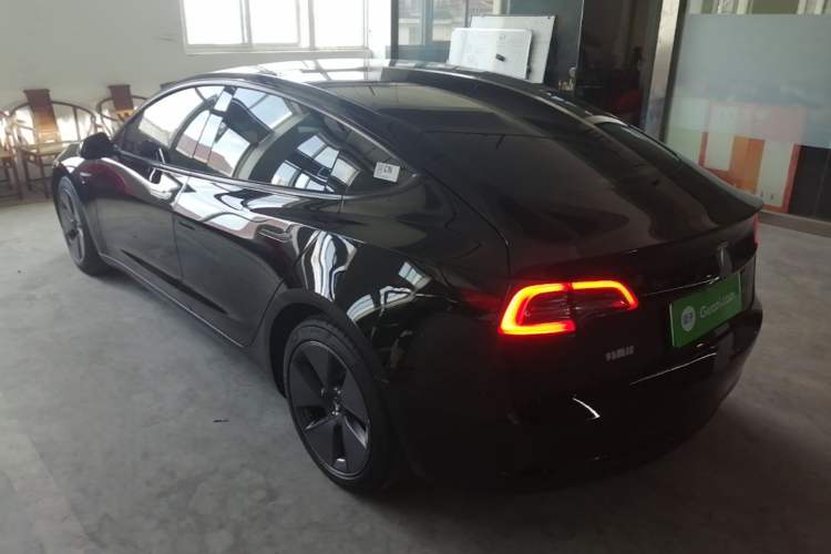 Used Tesla Model 3 2022 Rear-Wheel-Drive Version Rear Left 45 Deg