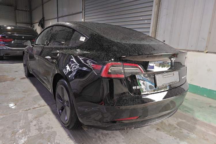 Used Tesla Model 3 2022 Rear-Wheel-Drive Version Rear Left 45 Deg