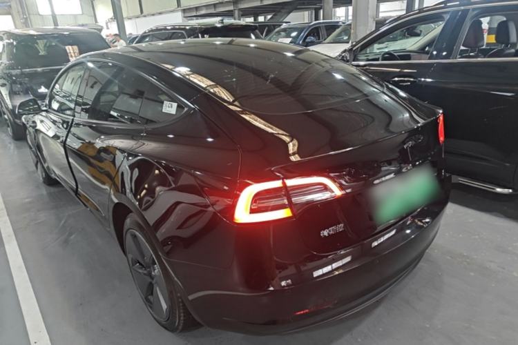 Used Tesla Model 3 2022 Rear-Wheel-Drive Version Rear Left 45 Deg