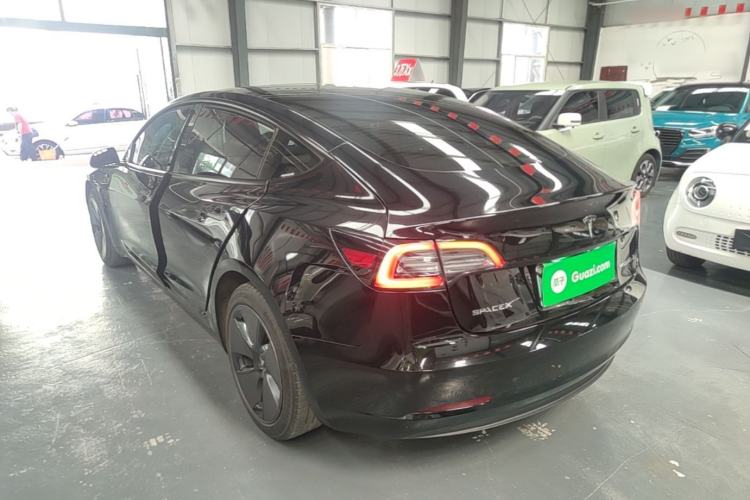 Used Tesla Model 3 2022 Rear-Wheel-Drive Version Rear Left 45 Deg