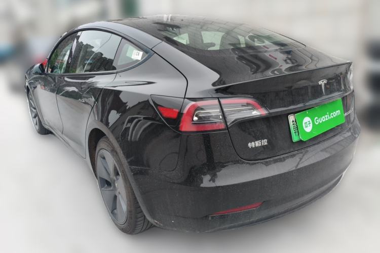 Used Tesla Model 3 2022 Rear-Wheel-Drive Version Rear Left 45 Deg