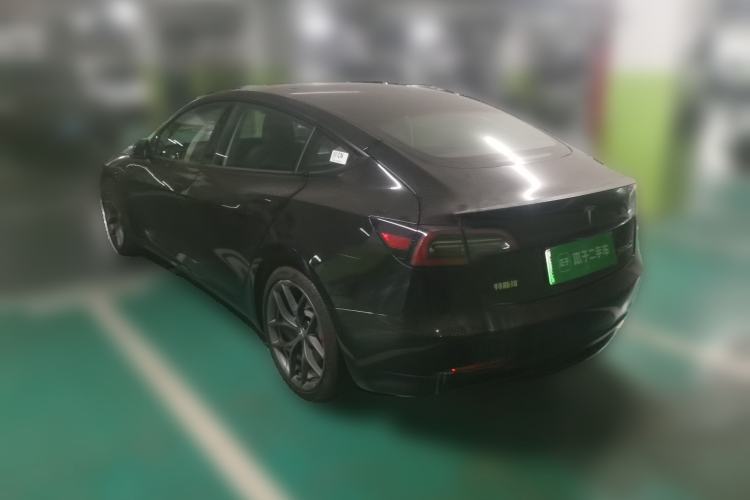 Used Tesla Model 3 2022 Performance High-Performance All-Wheel-Drive Version Rear Left 45 Deg
