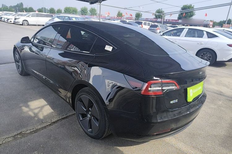 Used Tesla Model 3 2022 Rear-Wheel-Drive Version Rear Left 45 Deg