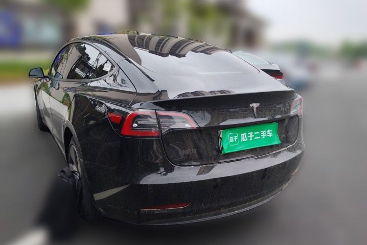 Used Tesla Model 3 2022 Rear-Wheel-Drive Version Rear Left 45 Deg