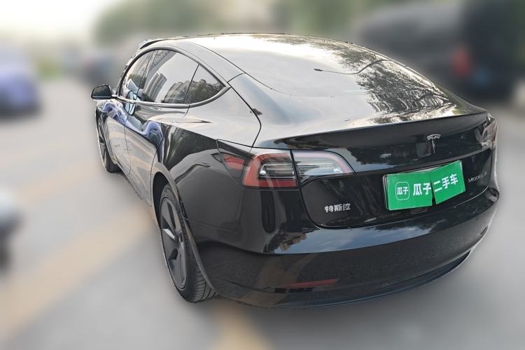 Used Tesla Model 3 2022 Rear-Wheel-Drive Version Rear Left 45 Deg