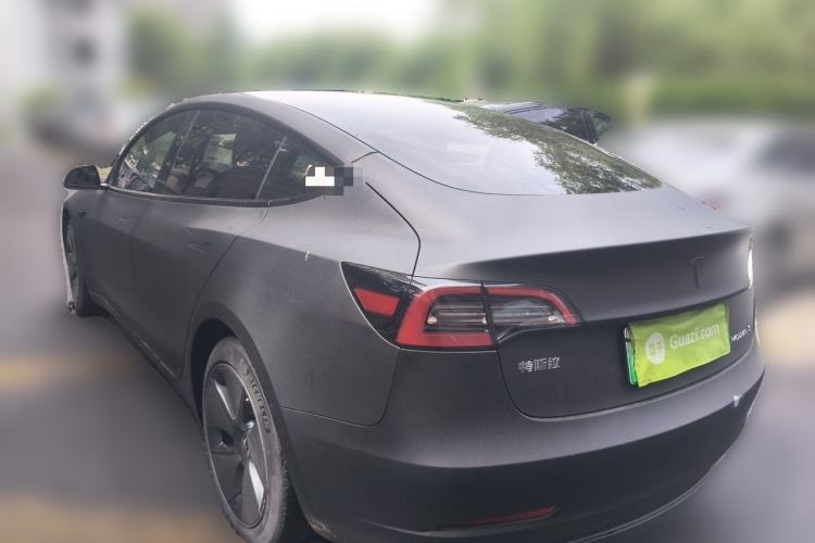 Used Tesla Model 3 2022 Rear-Wheel-Drive Version Rear Left 45 Deg