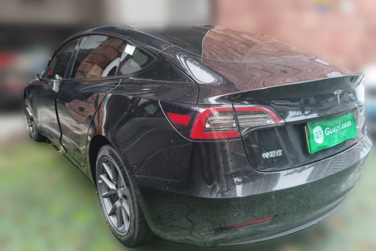 Used Tesla Model 3 2022 Rear-Wheel-Drive Version Rear Left 45 Deg