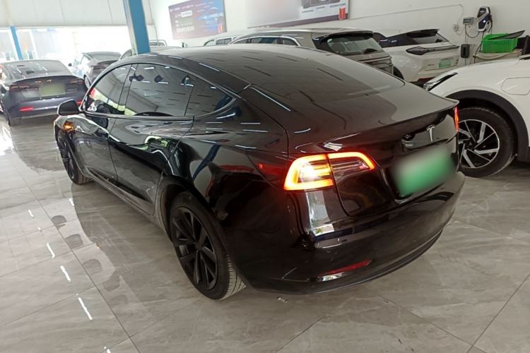 Used Tesla Model 3 2022 Rear-Wheel-Drive Version Rear Left 45 Deg