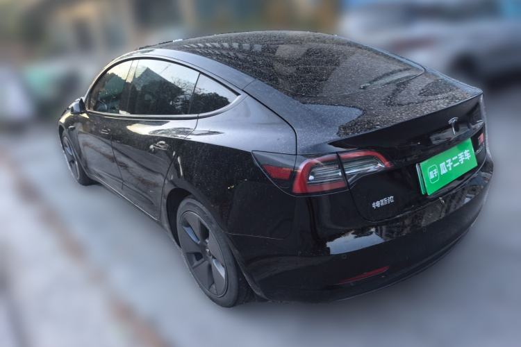 Used Tesla Model 3 2022 Rear-Wheel-Drive Version Rear Left 45 Deg