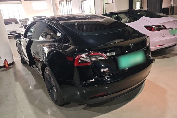 Used Tesla Model 3 2022 Rear-Wheel-Drive Version Rear Left 45 Deg