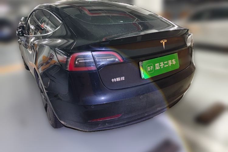 Used Tesla Model 3 2022 Rear-Wheel-Drive Version Rear Left 45 Deg