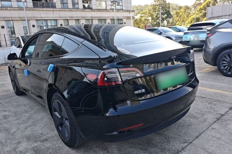 Used Tesla Model 3 2022 Rear-Wheel-Drive Version Rear Left 45 Deg