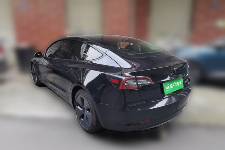 Used Tesla Model 3 2022 Rear-Wheel-Drive Version Rear Left 45 Deg