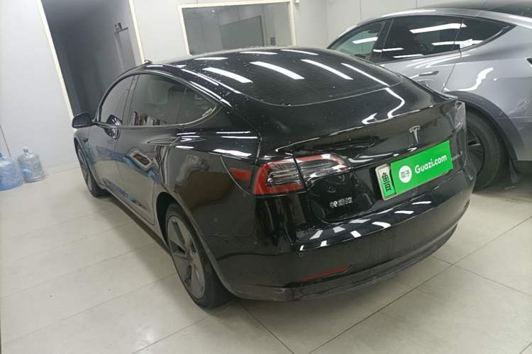 Used Tesla Model 3 2022 Rear-Wheel-Drive Version Rear Left 45 Deg