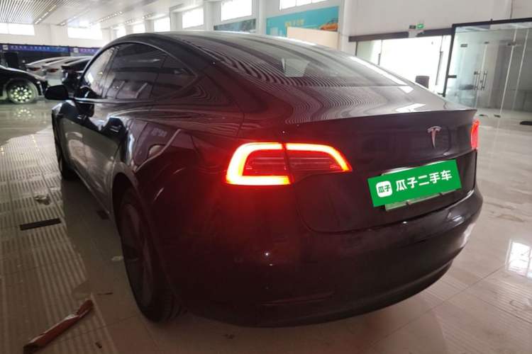 Used Tesla Model 3 2022 Rear-Wheel-Drive Version Rear Left 45 Deg