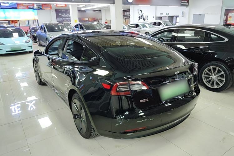 Used Tesla Model 3 2022 Rear-Wheel-Drive Version Rear Left 45 Deg